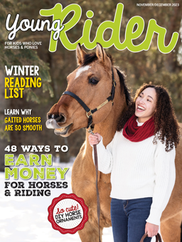 The Young Rider November/December 2023 issue cover